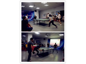 奮力拼搏，一決高下——“乒乓球運(yùn)動(dòng)賽”